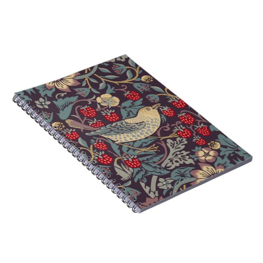 Carnet William Morris Strawberry Thief (Côté Droit)