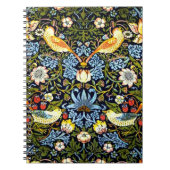 Carnet William Morris, Strawberry Thief (Devant)