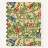 Carnet William Morris Trellis Design classique de papier  (Devant)