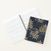 Carnet William Morris Tulip Willow Blue Motif (Intérieur)
