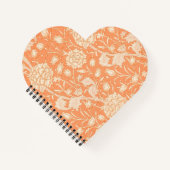 Carnet William Morris Wild Tulip célèbre motif (Devant)