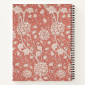 Carnet William Morris Wild Tulip Classique Conception Vic (Dos)
