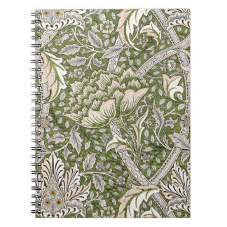 Carnet William Morris Windrush fleurs florales classique