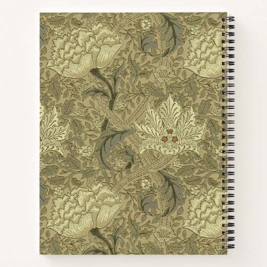 Carnet William Morris Windrush Motif de fond d'écran (Dos)