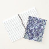 Carnet William Morris Windrush motif floral bleu (Intérieur)