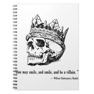 Carnet William Shakespeare Hamlet Anglais Drama Villageoi