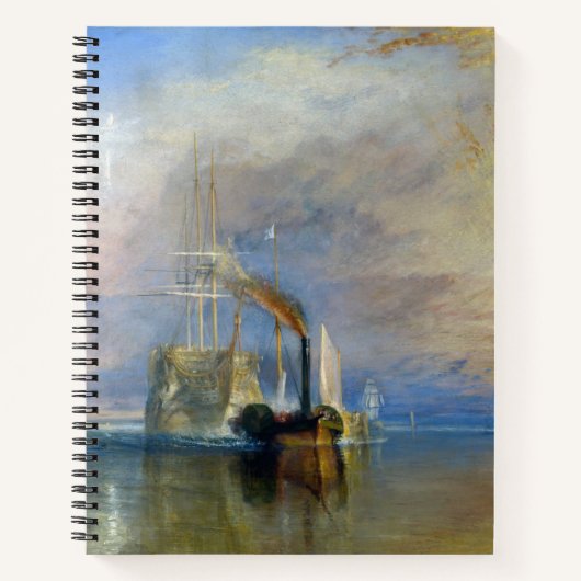 Carnet William Turner - Le Temeraire en remorque (Devant)