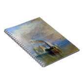 Carnet William Turner - Le Temeraire en remorque (Côté Droit)