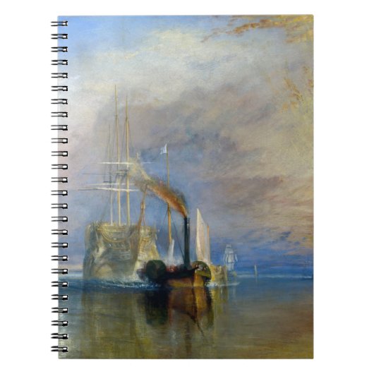 Carnet William Turner - Le Temeraire en remorque (Devant)