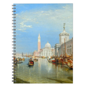 Carnet William Turner - Venise, la Dogana & San Giorgio