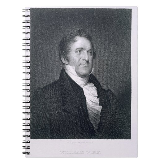 Carnet William Wirt (gravure) (Devant)