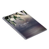 Carnet Willow Tree de pleurs & Mason Jar Lumières élégant (Côté Droit)