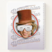 Carnet Willy Wonka dans les lunettes de Wonkavision (Dos)