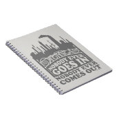 Carnet Willy Wonka Factory - Personne N'Entre Jamais (Côté Droit)