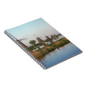 Carnet Windmills, Kinderdijk, Pays-Bas (Côté Droit)