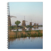 Carnet Windmills, Kinderdijk, Pays-Bas (Devant)