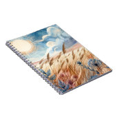 Carnet Windy Day Rustic Boho Mountain Prairie Country (Côté Droit)