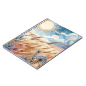 Carnet Windy Day Rustic Boho Mountain Prairie Country (Côté gauche)