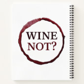 Carnet Wine‑Powered Ideas – Funny Notebook for Brilliant  (Dos)