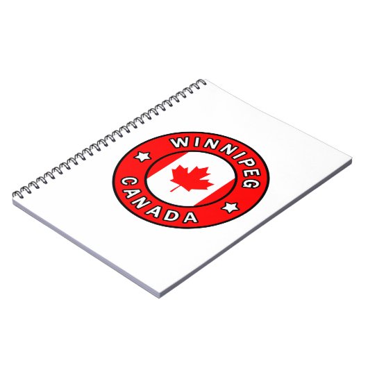 Carnet Winnipeg Canada (Côté gauche)