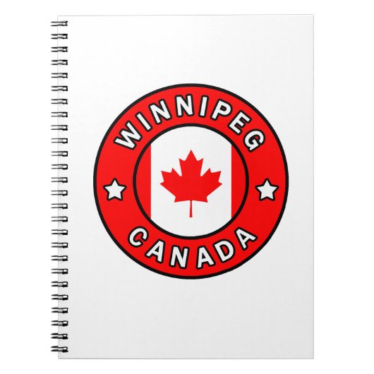 Carnet Winnipeg Canada (Devant)