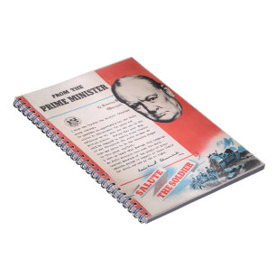 Carnet Winston Churchill, Réimpression de l'affiche de Br