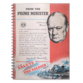Carnet Winston Churchill, Réimpression de l'affiche de Br (Devant)