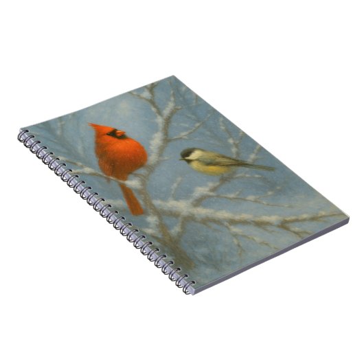 Carnet Winter Birds (Côté Droit)