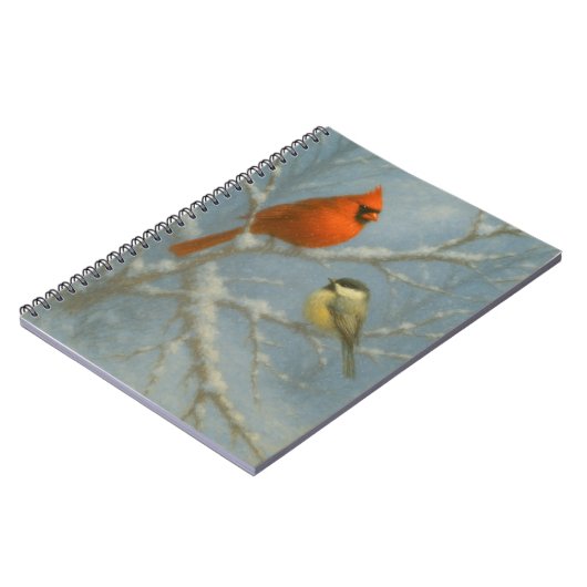Carnet Winter Birds (Côté gauche)