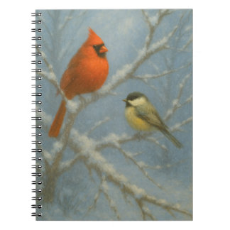 Carnet Winter Birds