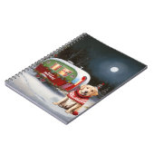 Carnet Winter Labrador Caravan Christmas Adventure (Côté gauche)