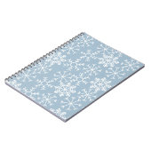 Carnet Winter SNOWFLAKES sans couture motif + vos idées (Côté gauche)