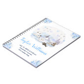 Carnet Winter Wonderland Arctic Animals Birth Statistics (Côté gauche)