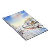 Carnet Wintery Lane Watercolor (Côté Droit)