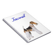 Carnet Wire Fox Terrier (Côté Droit)