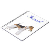Carnet Wire Fox Terrier (Côté gauche)