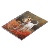 Carnet Wirefox Terrier en automne Leaves automne Inspire (Côté gauche)