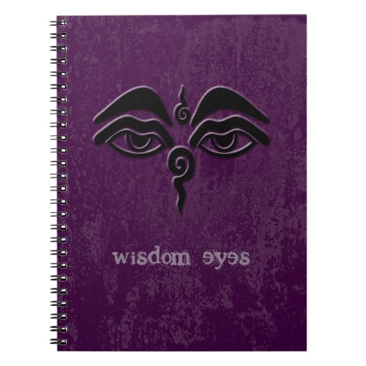 Carnet wisdom eyes (Devant)