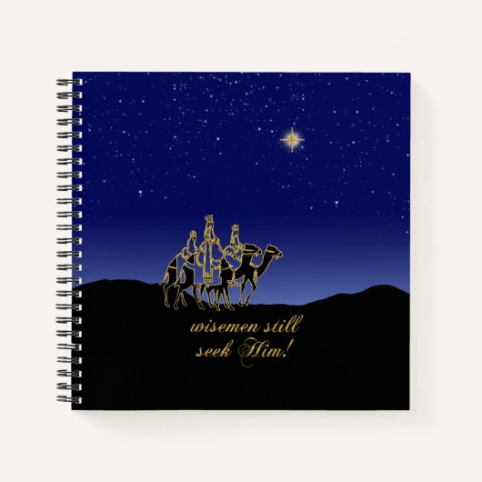 Carnet Wisemen Lui Demande Encore Noël (Devant)
