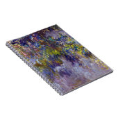 Carnet Wisteria (moitié gauche) par Claude Monet (Côté Droit)