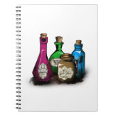 Carnet Witch Potion Bottles (Devant)