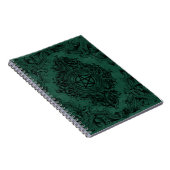 Carnet Witchery Flourish | Emerald Green Imaginaire Penta (Côté Droit)