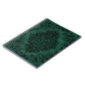 Carnet Witchery Flourish | Emerald Green Imaginaire Penta (Côté gauche)