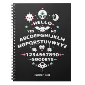 Carnet Witchy Aesthétique Talking Oracle (Devant)