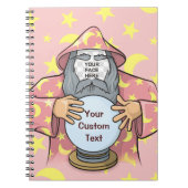 Carnet Wizard with your face (Devant)