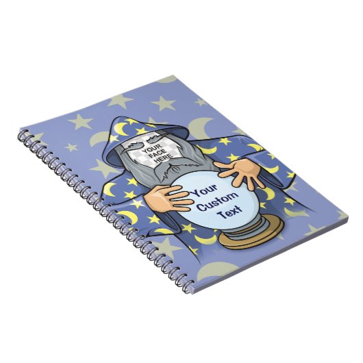 Carnet Wizard with your face (Côté Droit)