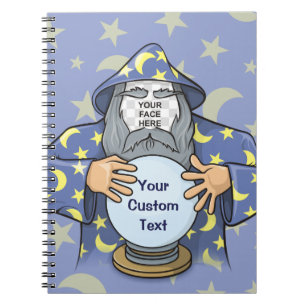 Carnet Wizard with your face