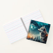 Carnet Wolf Animal Wilderness Mur Art coloré (Intérieur)
