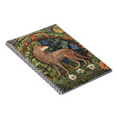 Carnet Wolf dans la forêt Art nouveau (Côté Droit)