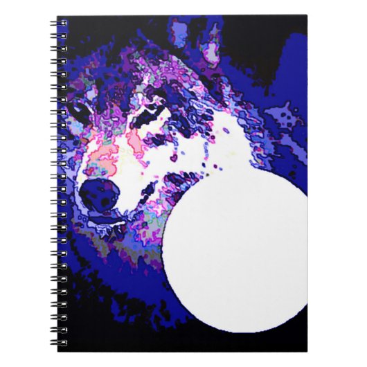 Carnet Wolf & Moon (Devant)
